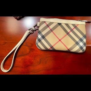 Burberry wristlet